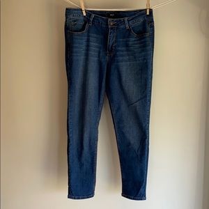 Curve Appeal Medium Wash Skinny Jeans - size 12